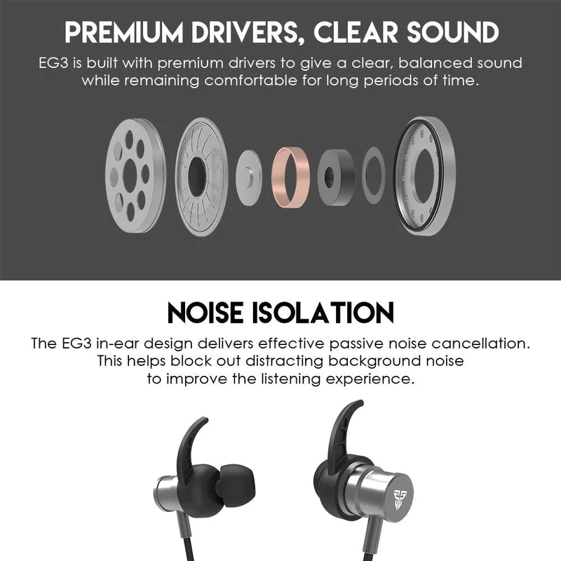 FANTECH EG3 WIRED EARBUDS FANTECH EG3 WIRED EARBUDS